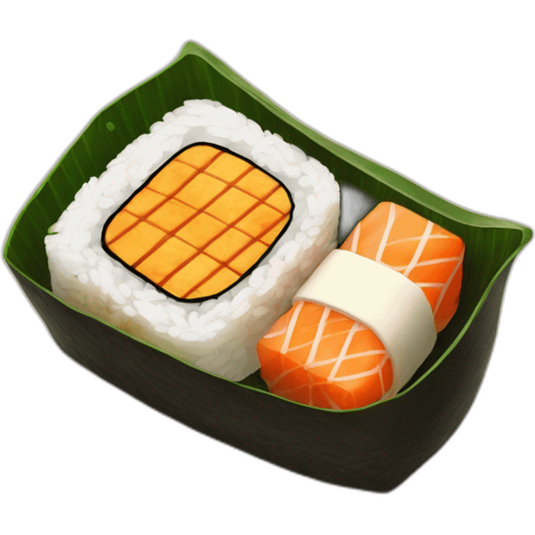 Kurazushi (sushi wrapped in fried tofu) emoji