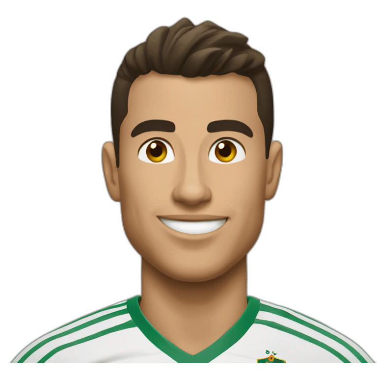 Ronaldo sur chèvre emoji