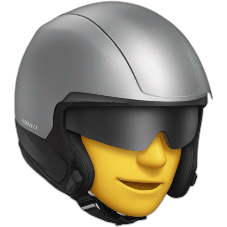 casco de moto emoji