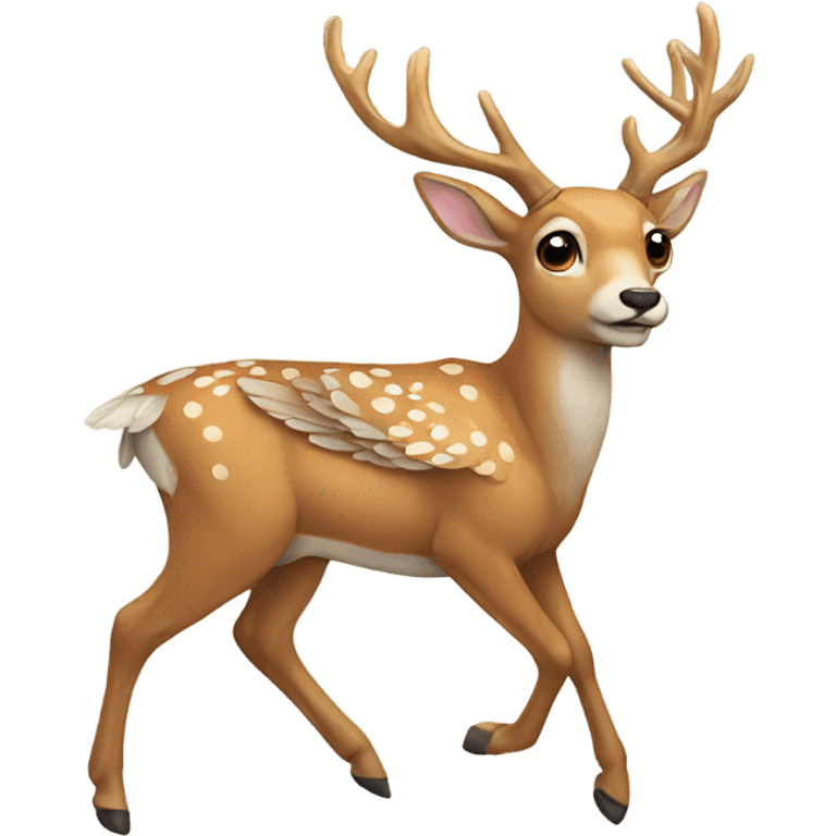 Deer with wings emoji