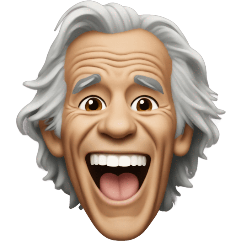 Keith richards laugh emoji