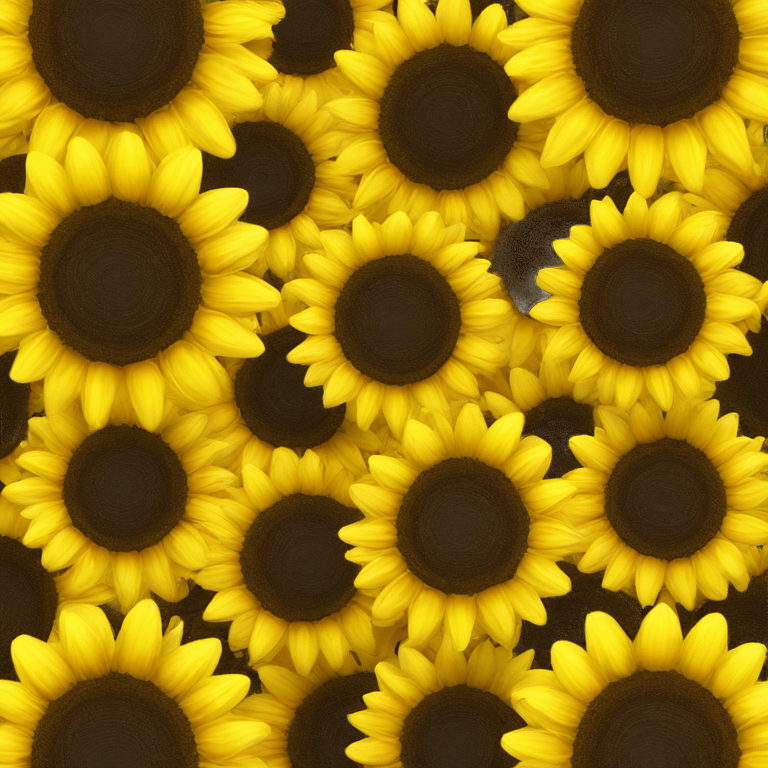 happy sunflower  emoji