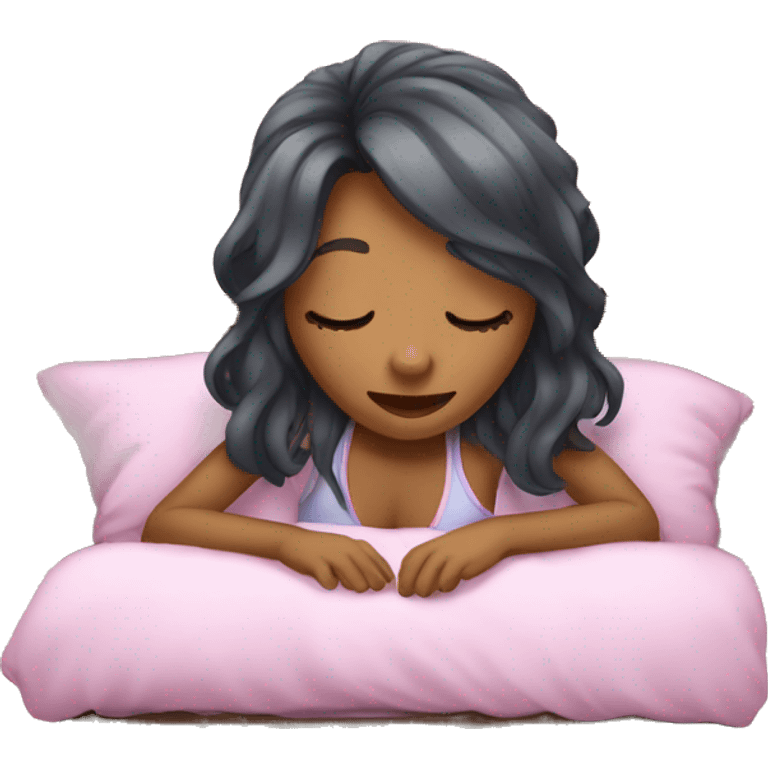 girl dormida emoji