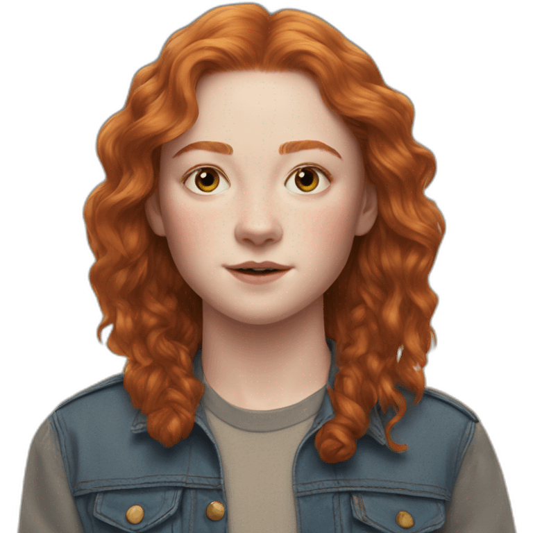 Sadie Sink emoji