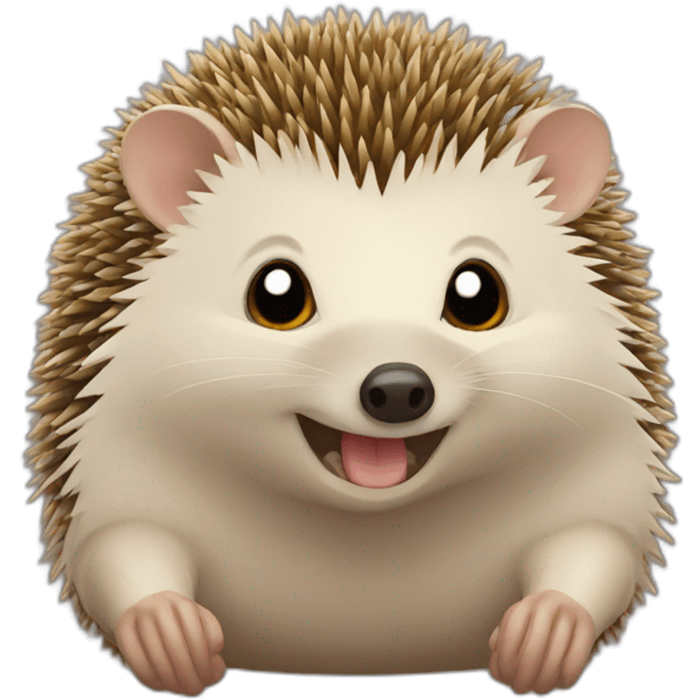 hedgehog-eat emoji