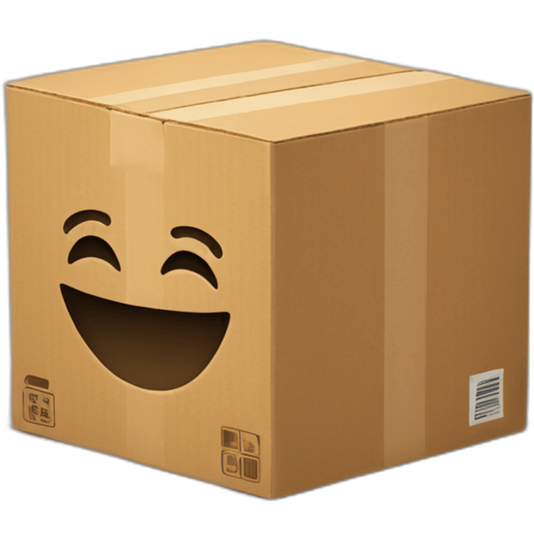 Cardboard box emoji