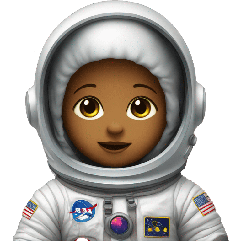 Baby in space suit emoji