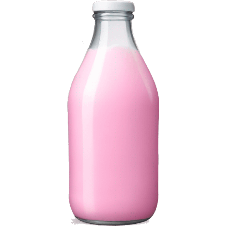 pink milk bottle emoji