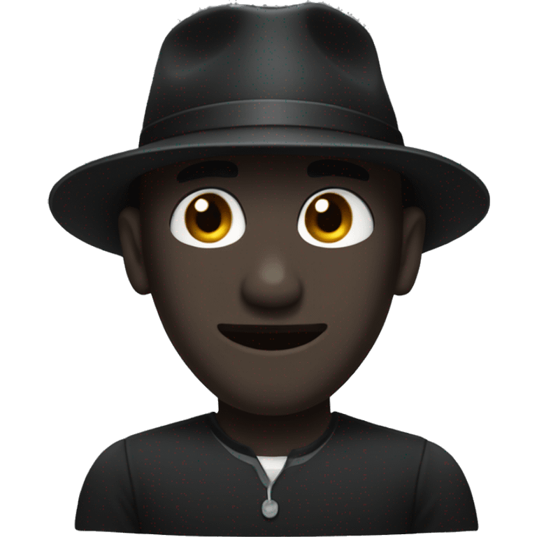 2D Black Hat emoji