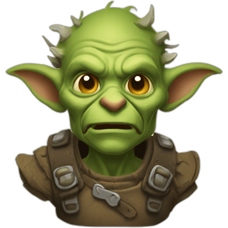 rough goblin emoji