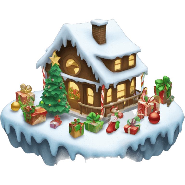 Christmas paradise emoji