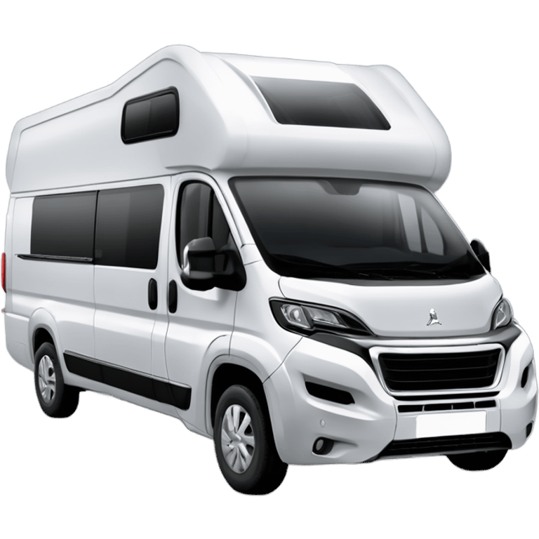 Peugeot Boxer L3H2 Campervan with two windows on the right side color: silver, maxxfan  emoji