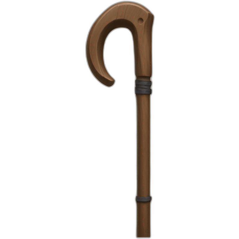 shepherd's crook emoji