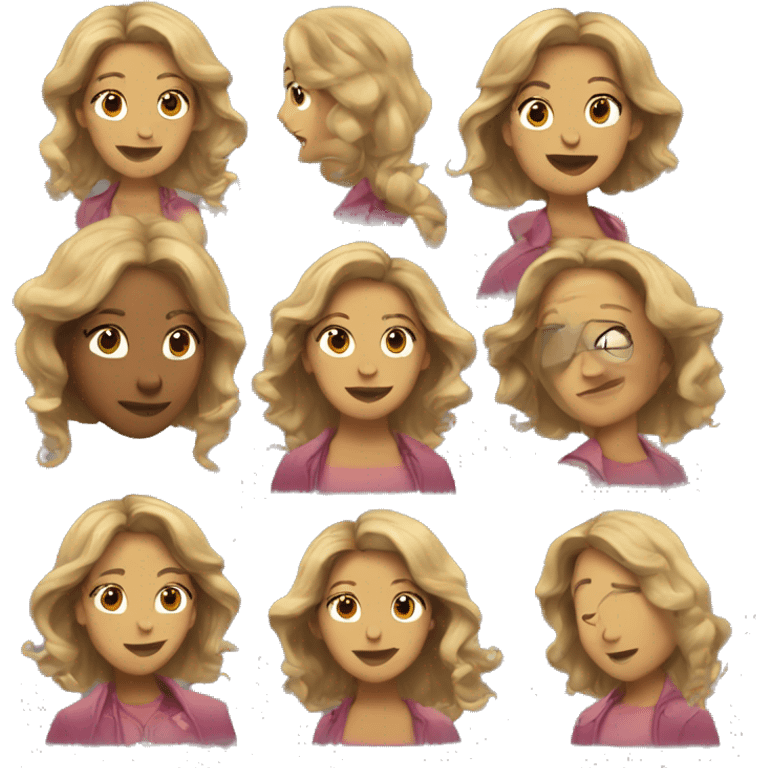 Serena vanderwoodsen  emoji