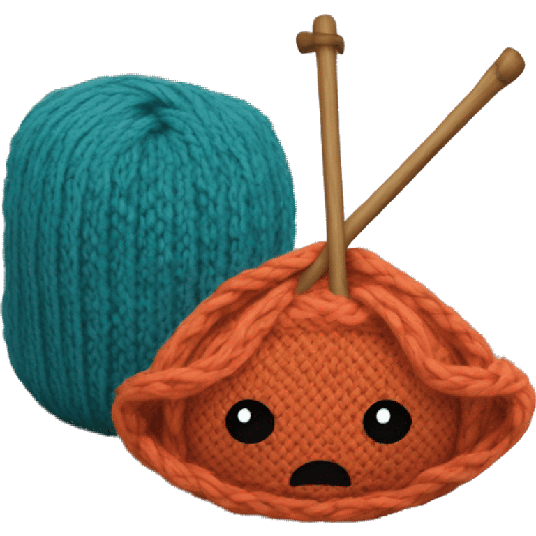 knitting emoji