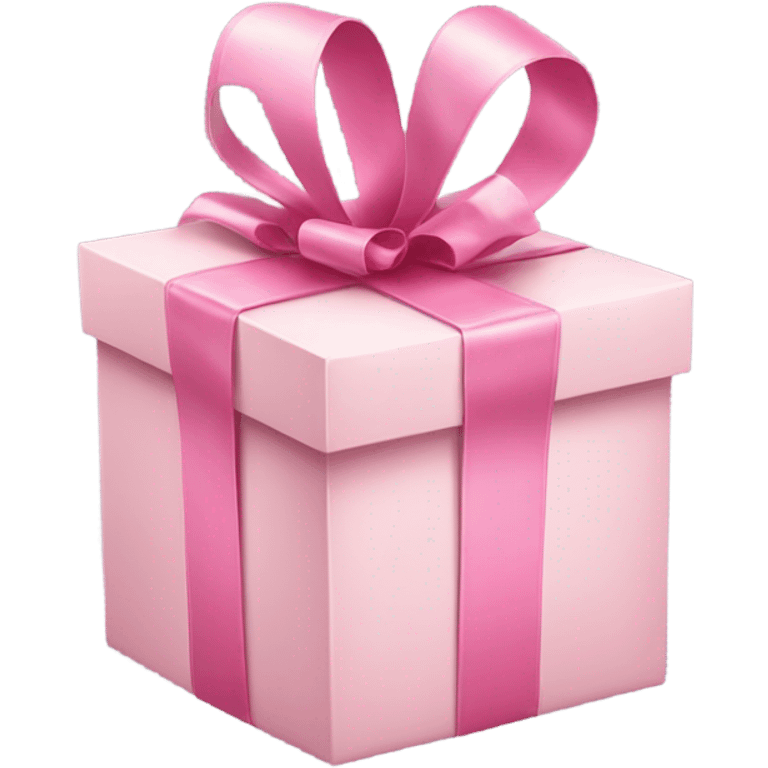 Open gift box with pink ribbon with an Israeli flag inside r emoji