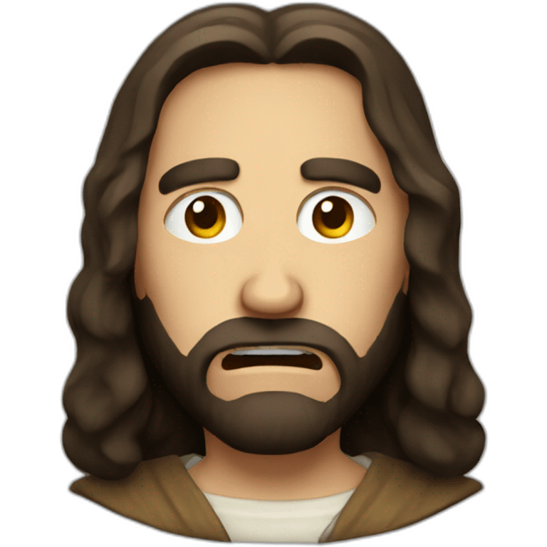 angry jesus friend emoji