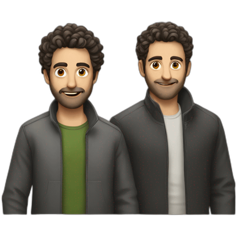 Noam et Avichai emoji