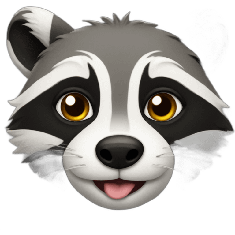 Love Trash panda emoji