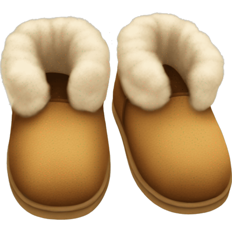 Uggs slippers  emoji