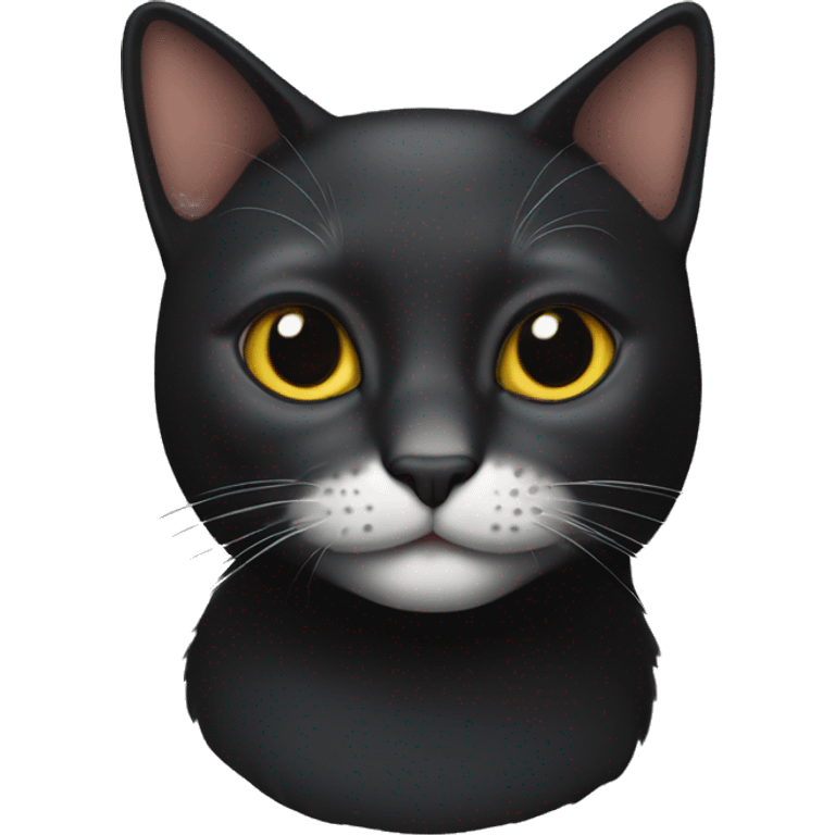 Gato negro  emoji