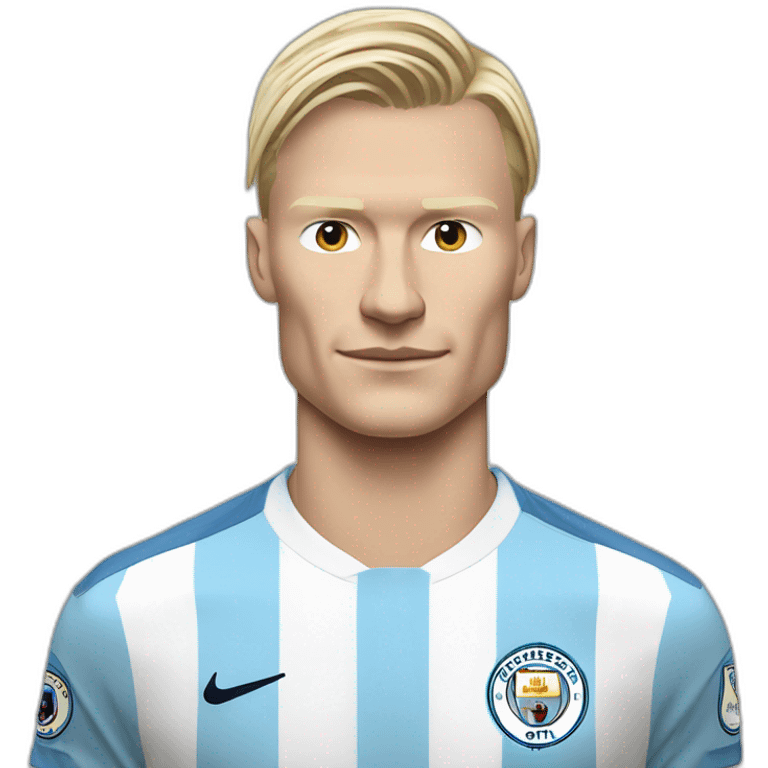 Erling haaland Manchester city emoji