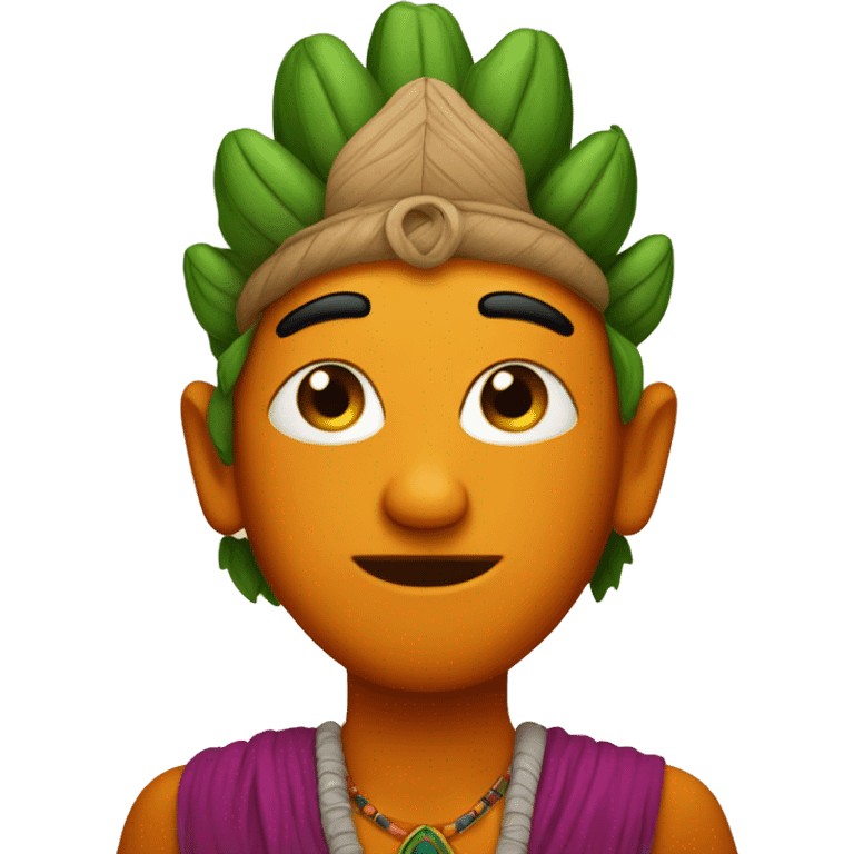 Indian pumpkin emoji