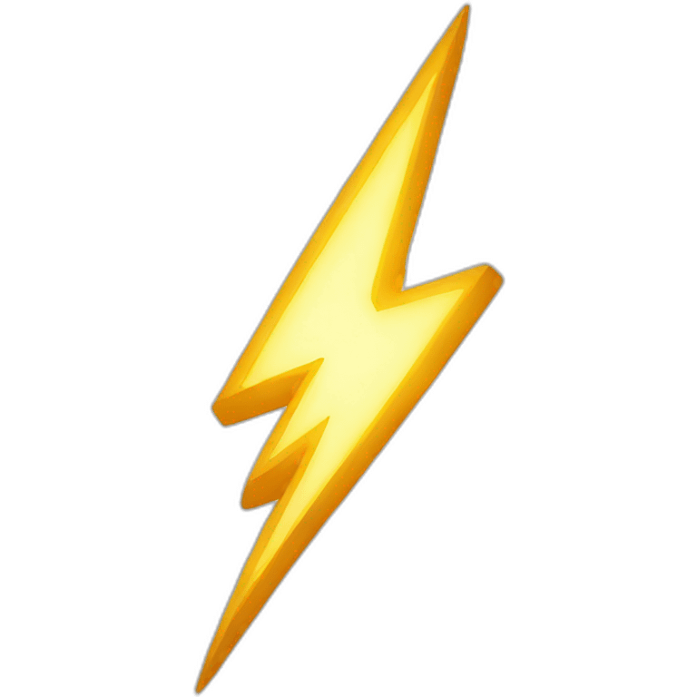 lighting bolt emoji