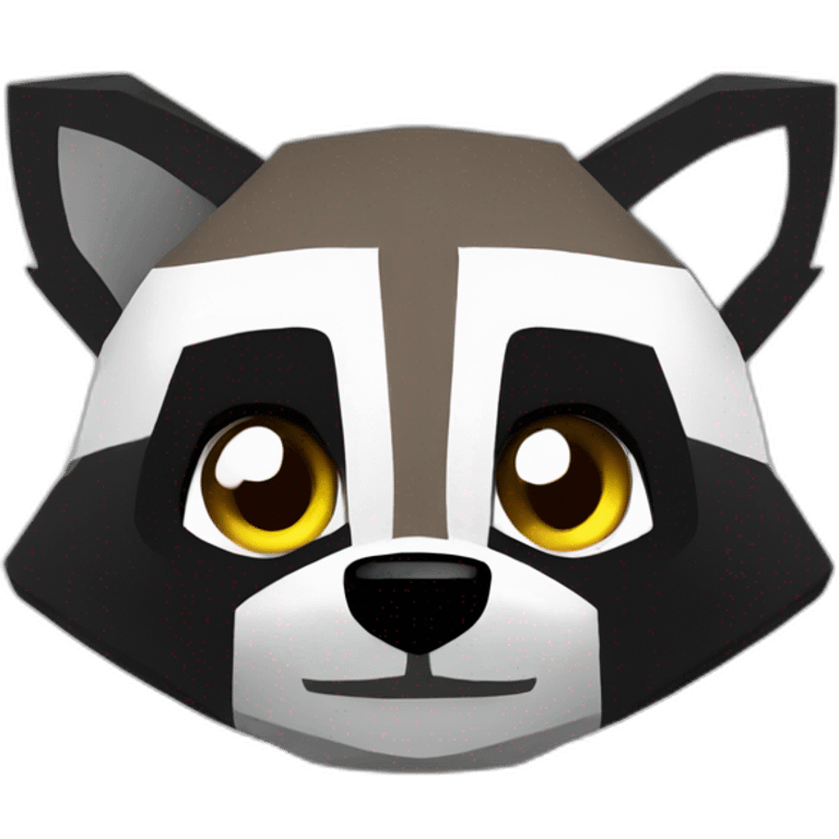 racoon minecraft emoji