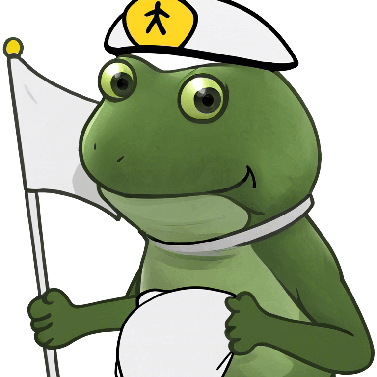 bufo holding a white flag emoji