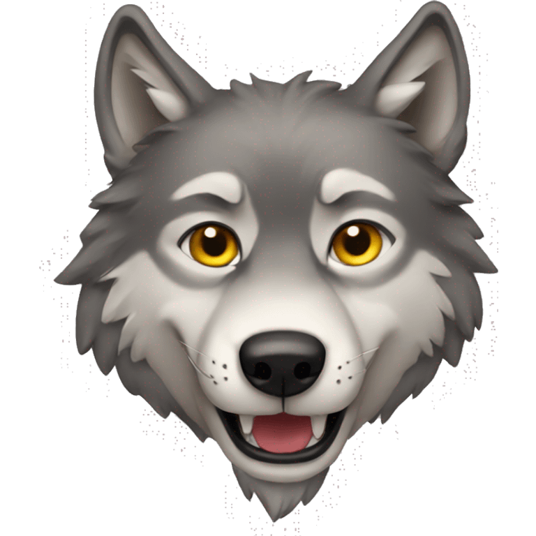 Wolf emoji