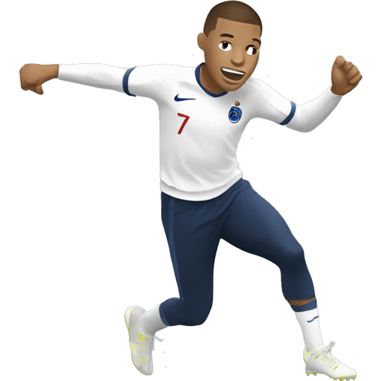 Mbappé qui danse emoji