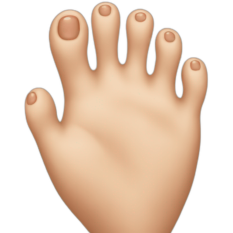 Toe emoji