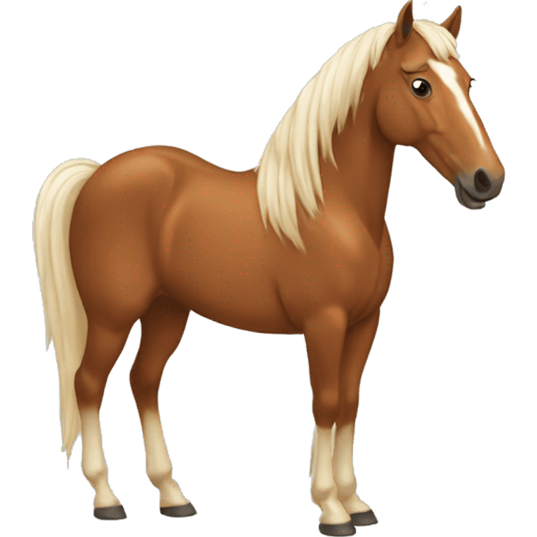 Petah, the horse is here. emoji