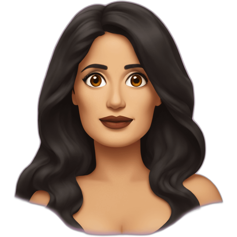 Salma hayek emoji