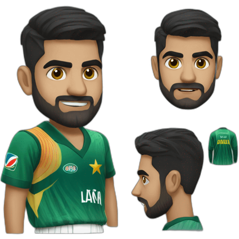 babar azam emoji