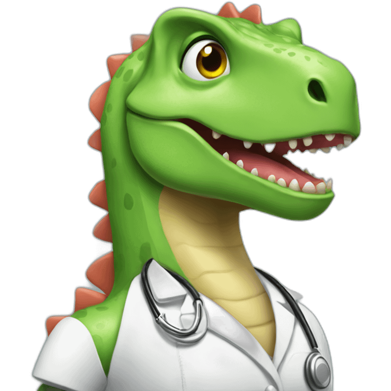 nurse dinosaur blndie emoji