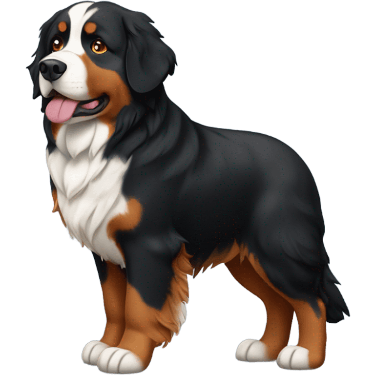 Bernese mountain dog  emoji