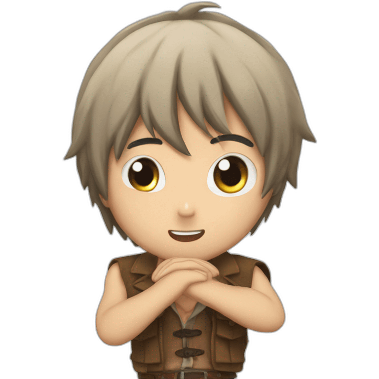 Eren qui chante sasageyo emoji