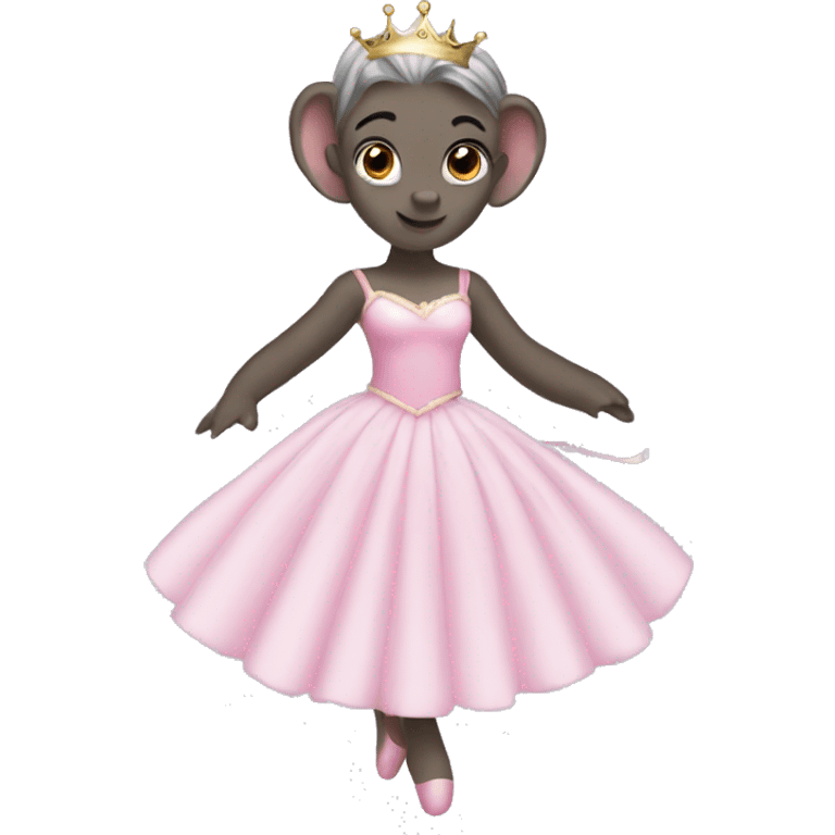 elephant ballerina princess emoji