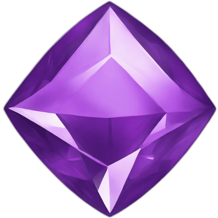 Purple diamond emoji