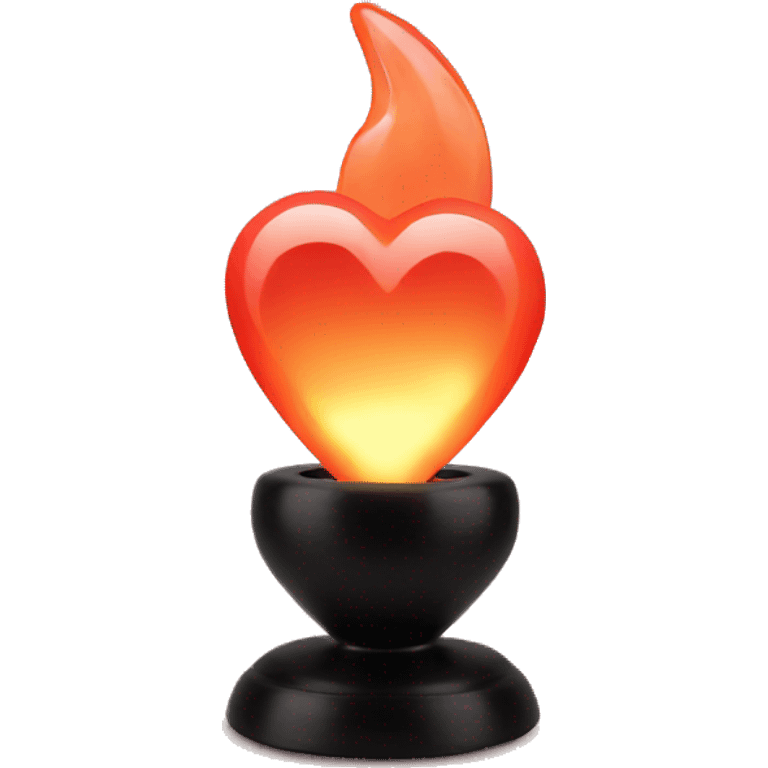 heart salt lamp emoji