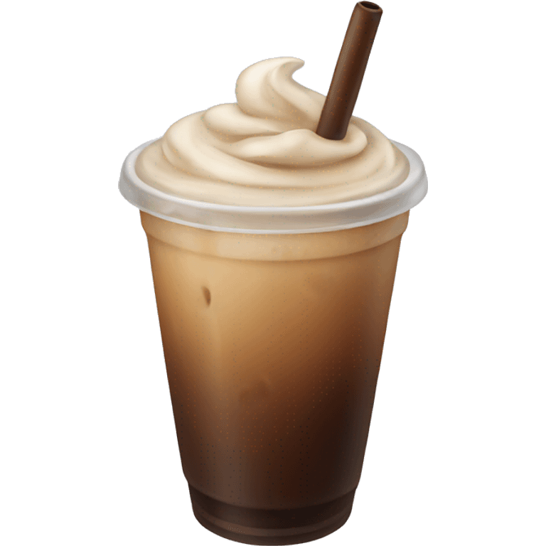 Iced coffee  emoji