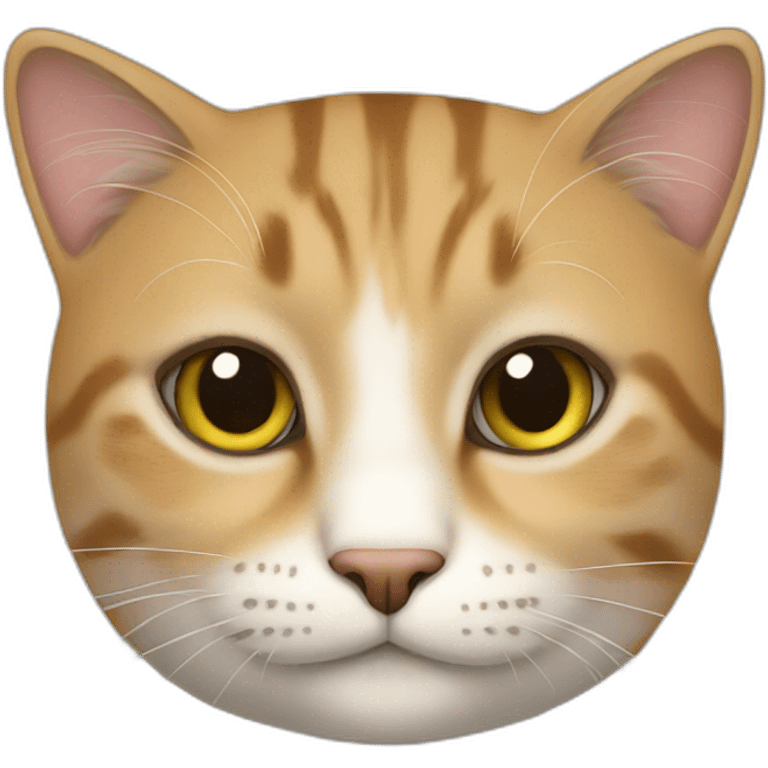 Un chat emoji