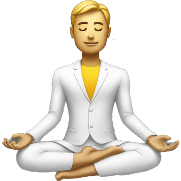 ceo meditating emoji