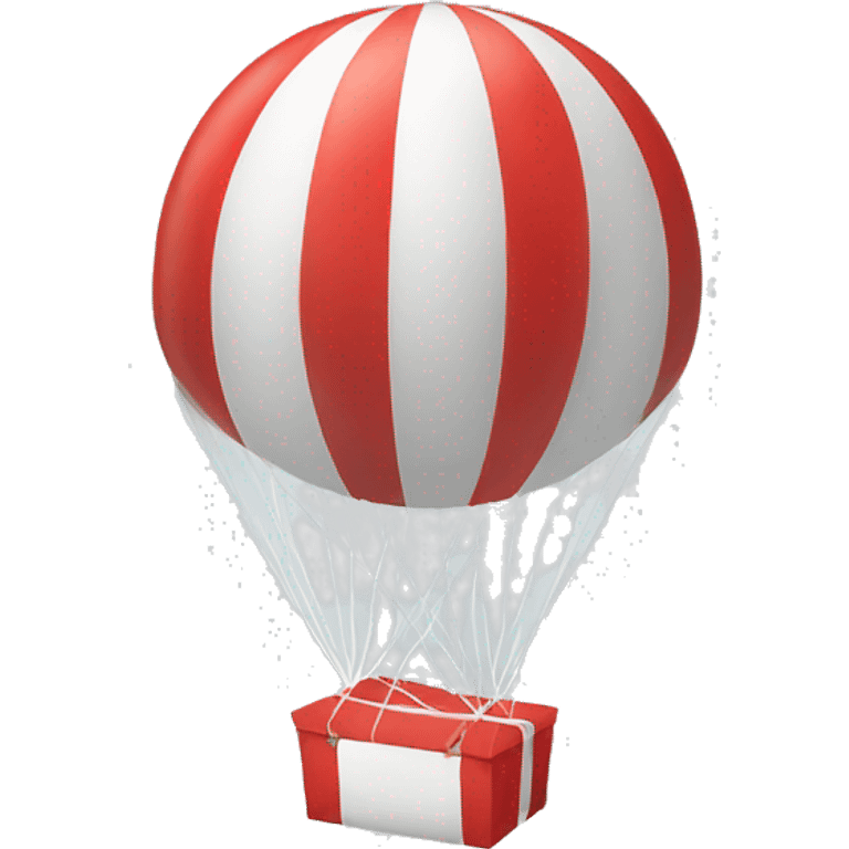 red white airdrop emoji