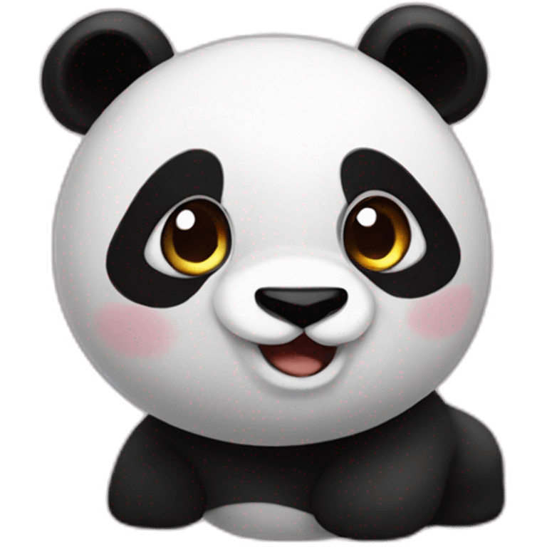 panda musculoso emoji