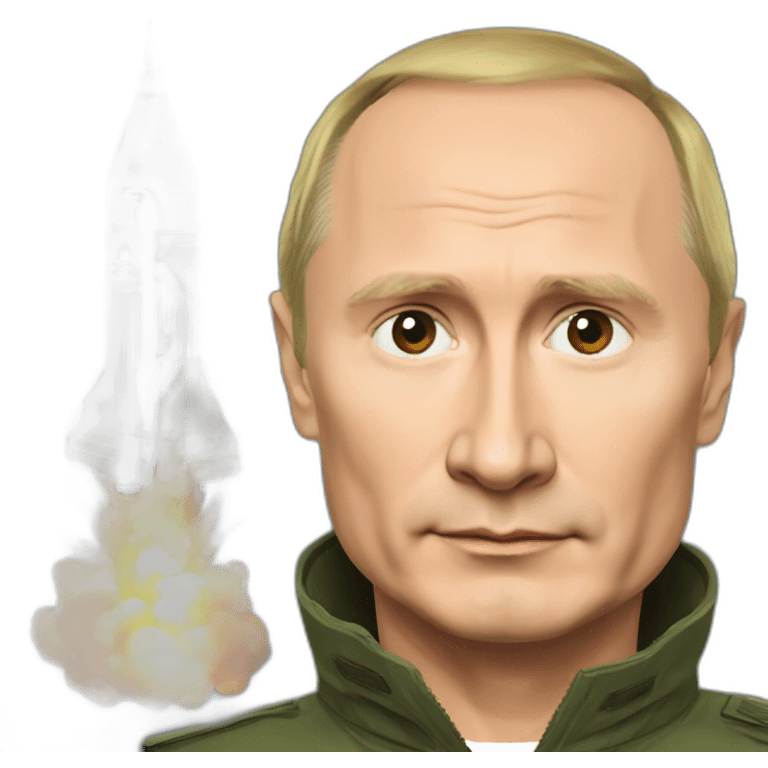 putin with missiles emoji