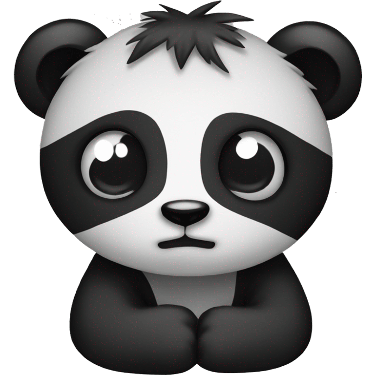 Emo panda emoji