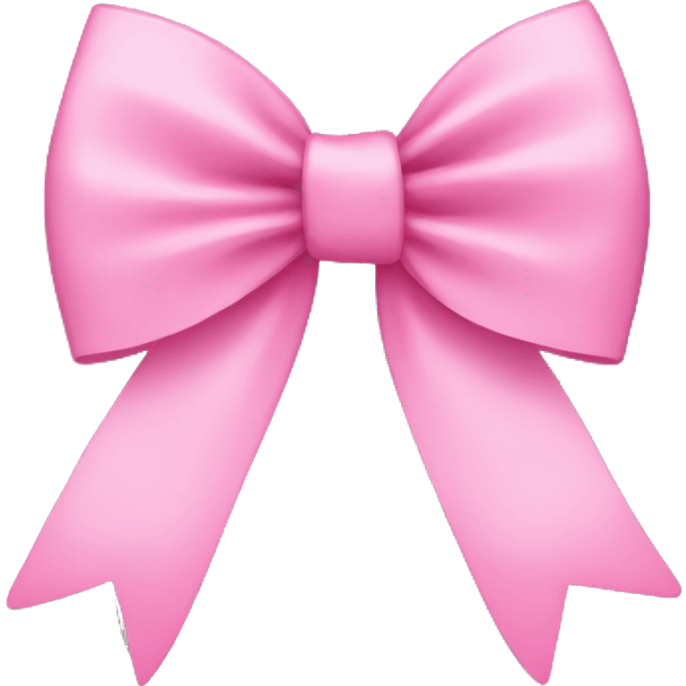 pink bow emoji